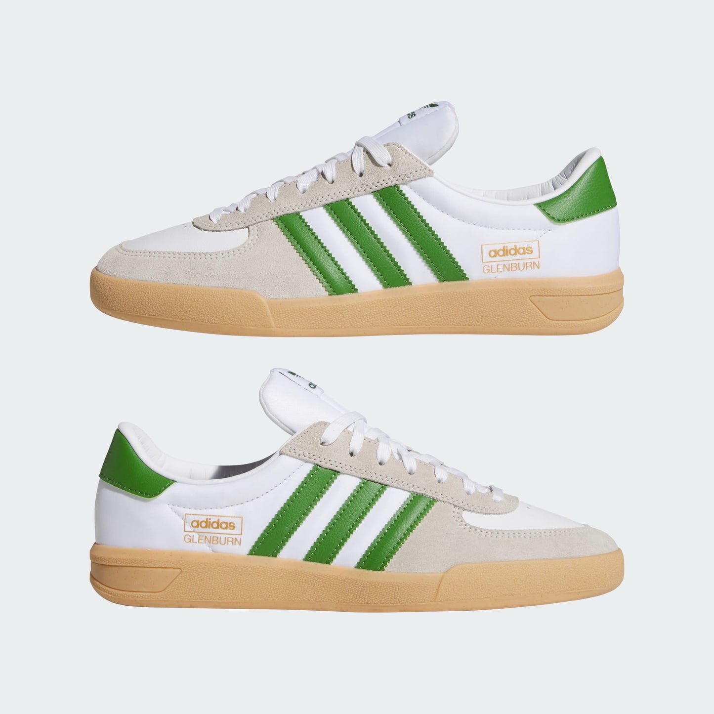 Adidas Glenburn Cloud White / Crew Green / Gum