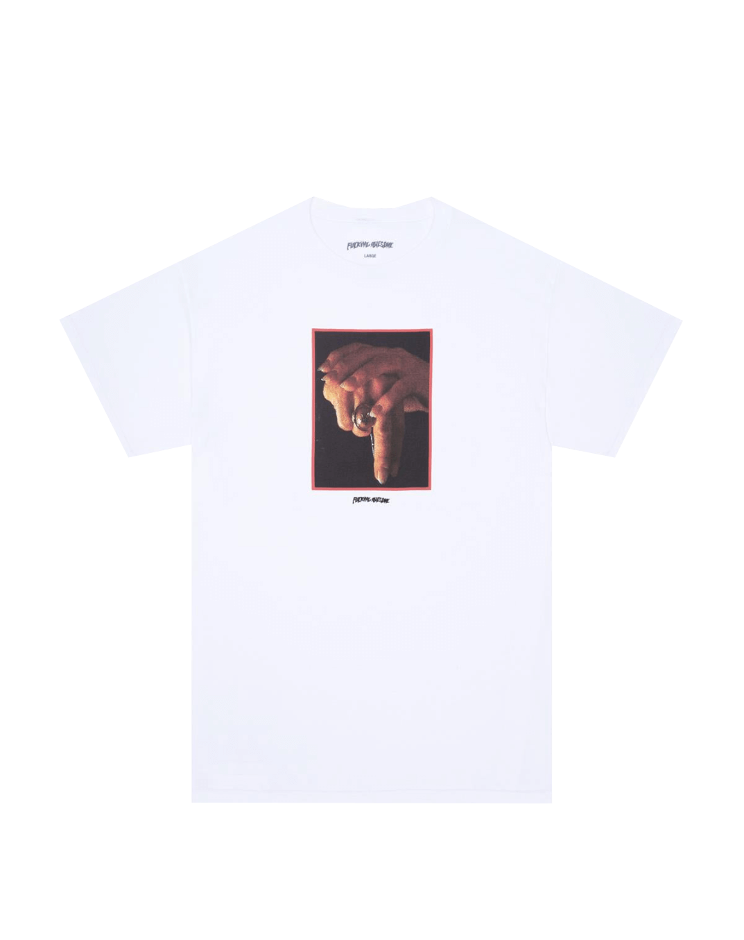 Fucking Awesome - Hands Tee - White - ARROW & BEAST