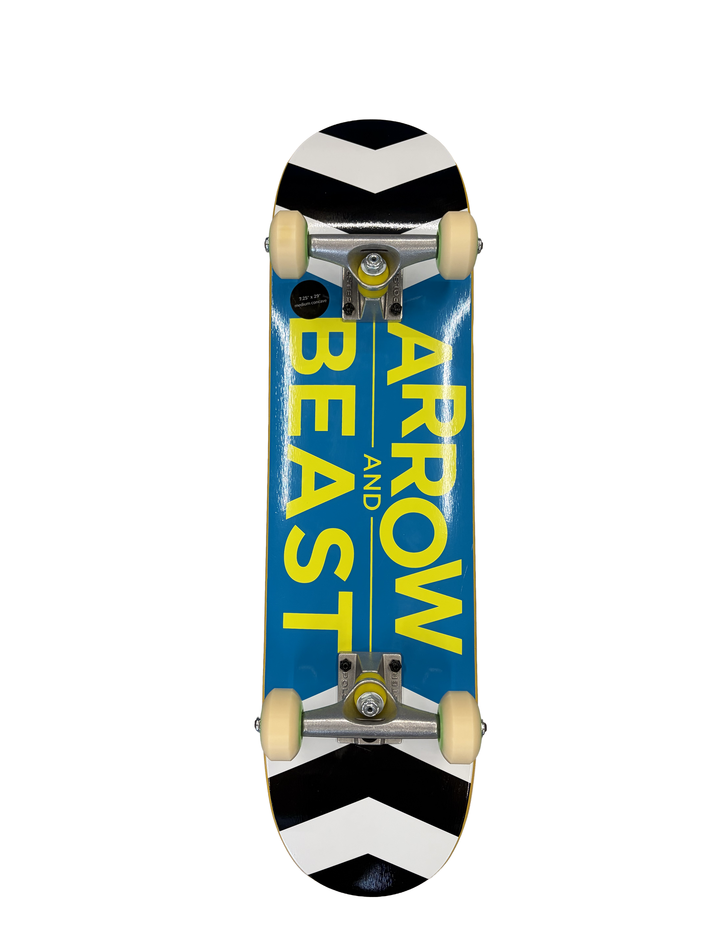 Arrow & Beast Stacked Blue Complete 7,75" Skateboard Deck