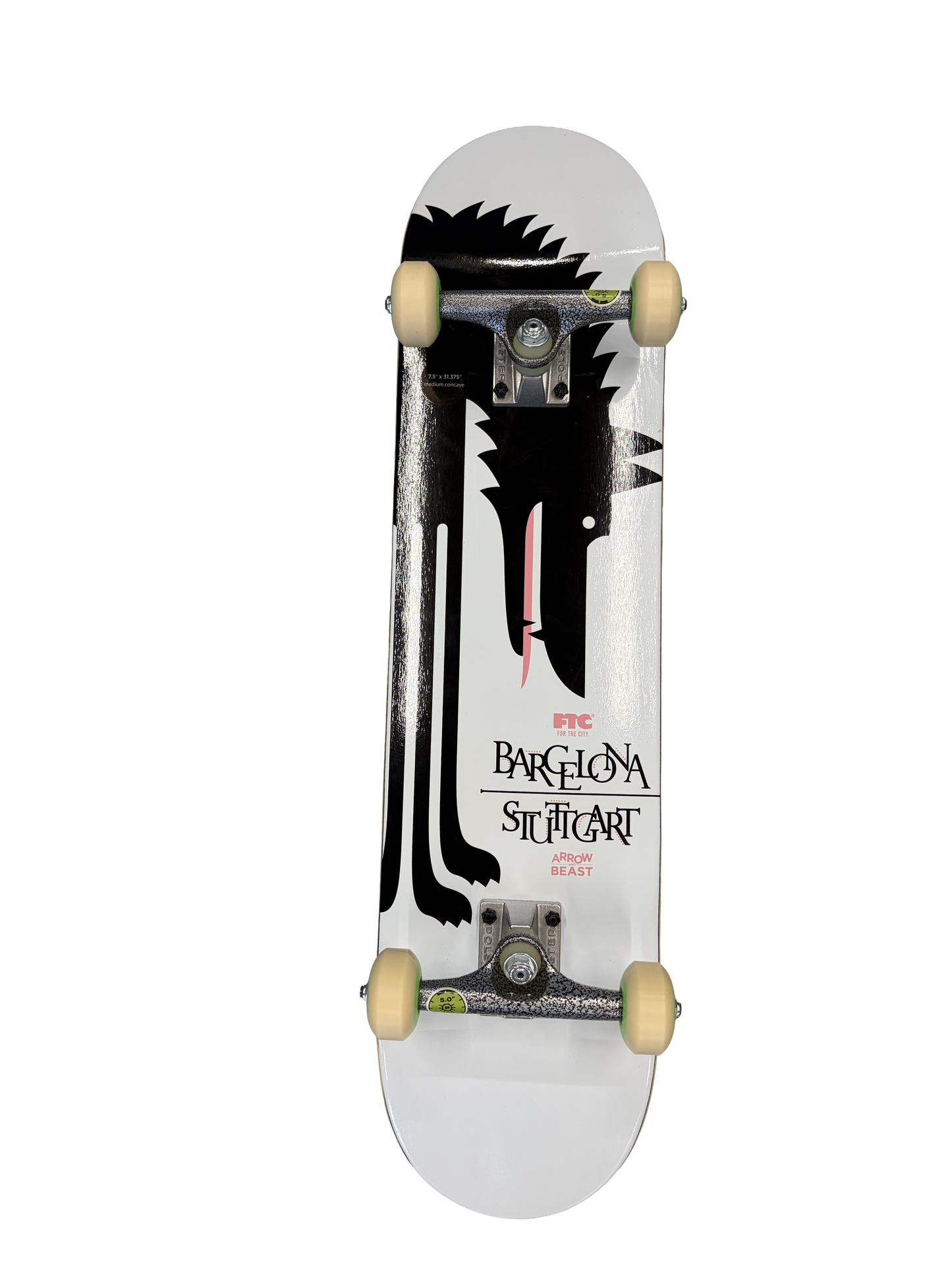 Arrow & Beast  Mongrel Complete 7,25" Skateboard Deck