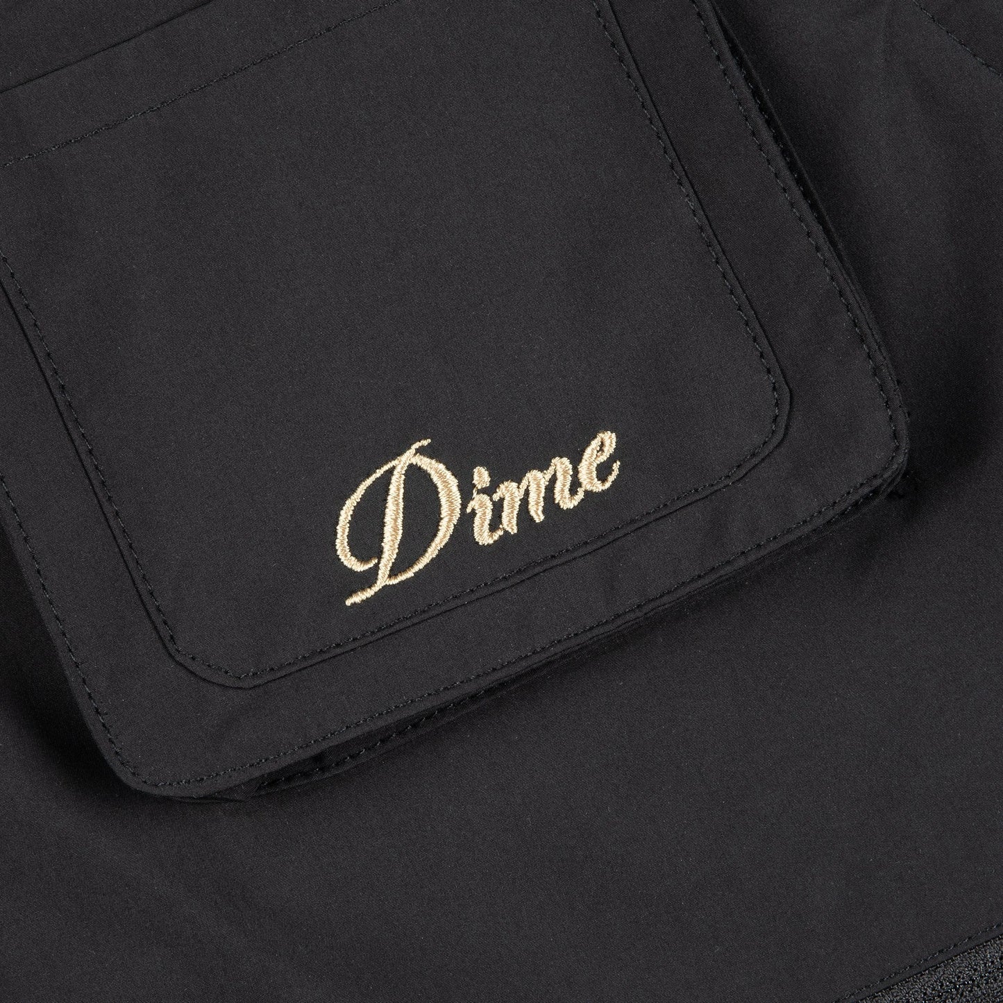 Dime MTL Fishing Zip-Off Jacket Black - ARROW & BEAST