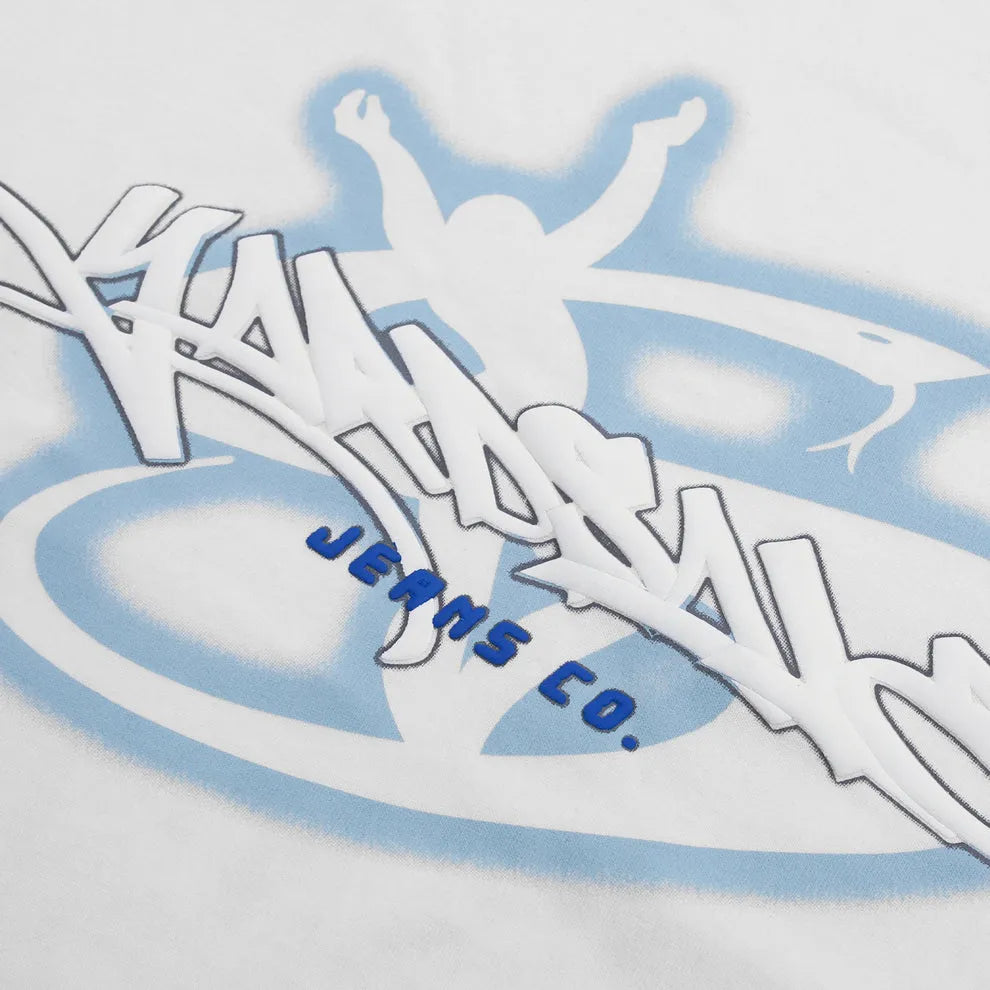 Yardsale XXX Jeans Co Tee White - ARROW & BEAST