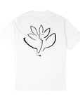 Magenta Skateboards LE BAISER TEE WHITE - White