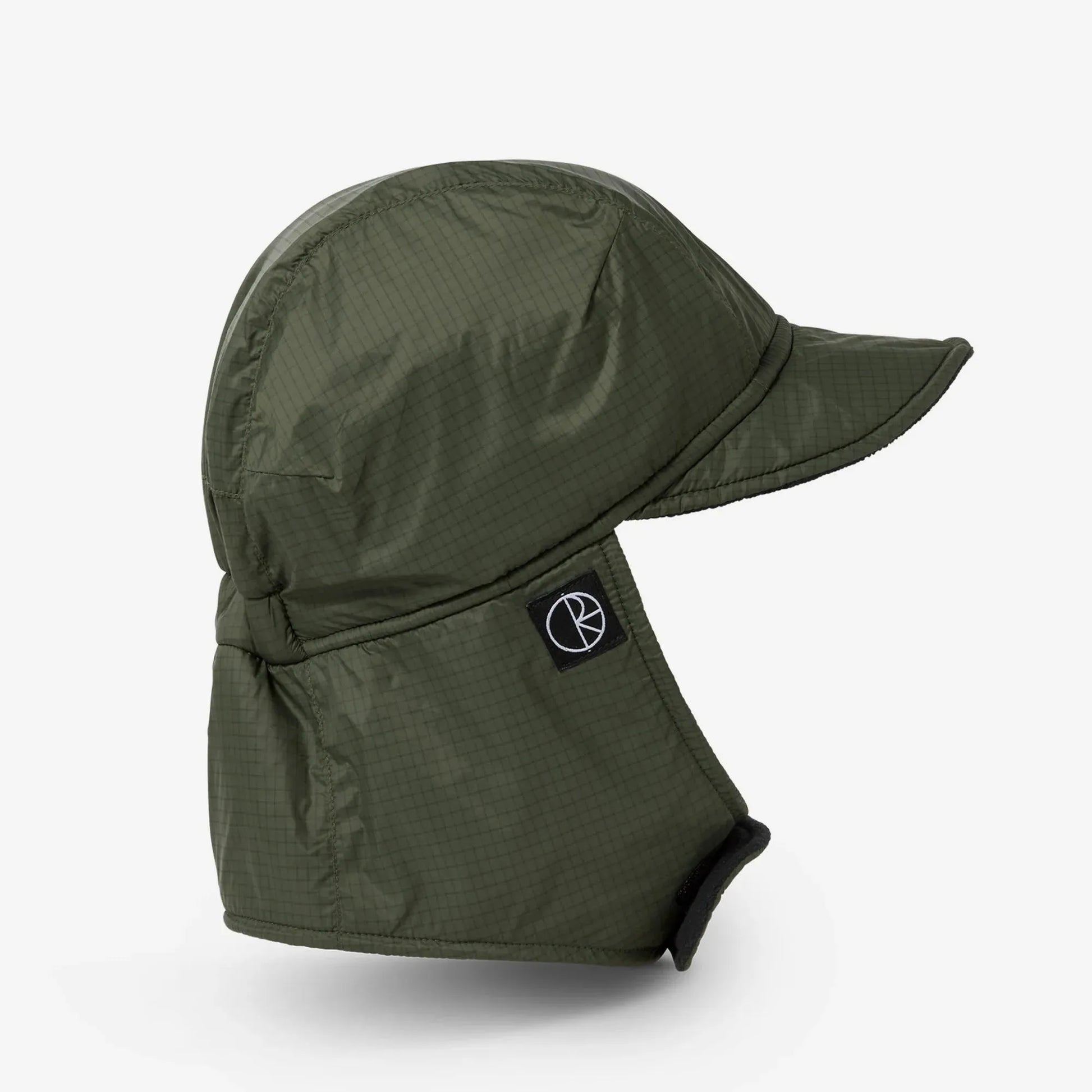 Polar Skate Co. Luke Flap Cap Grey Green - ARROW & BEAST