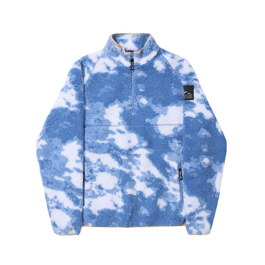 Helas Limited Mundy Fleece Quarter Zip Jacket Blue