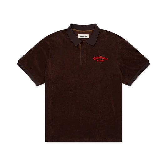 Metalwood Studio Medeval Terry Polo Dark Chcolate
