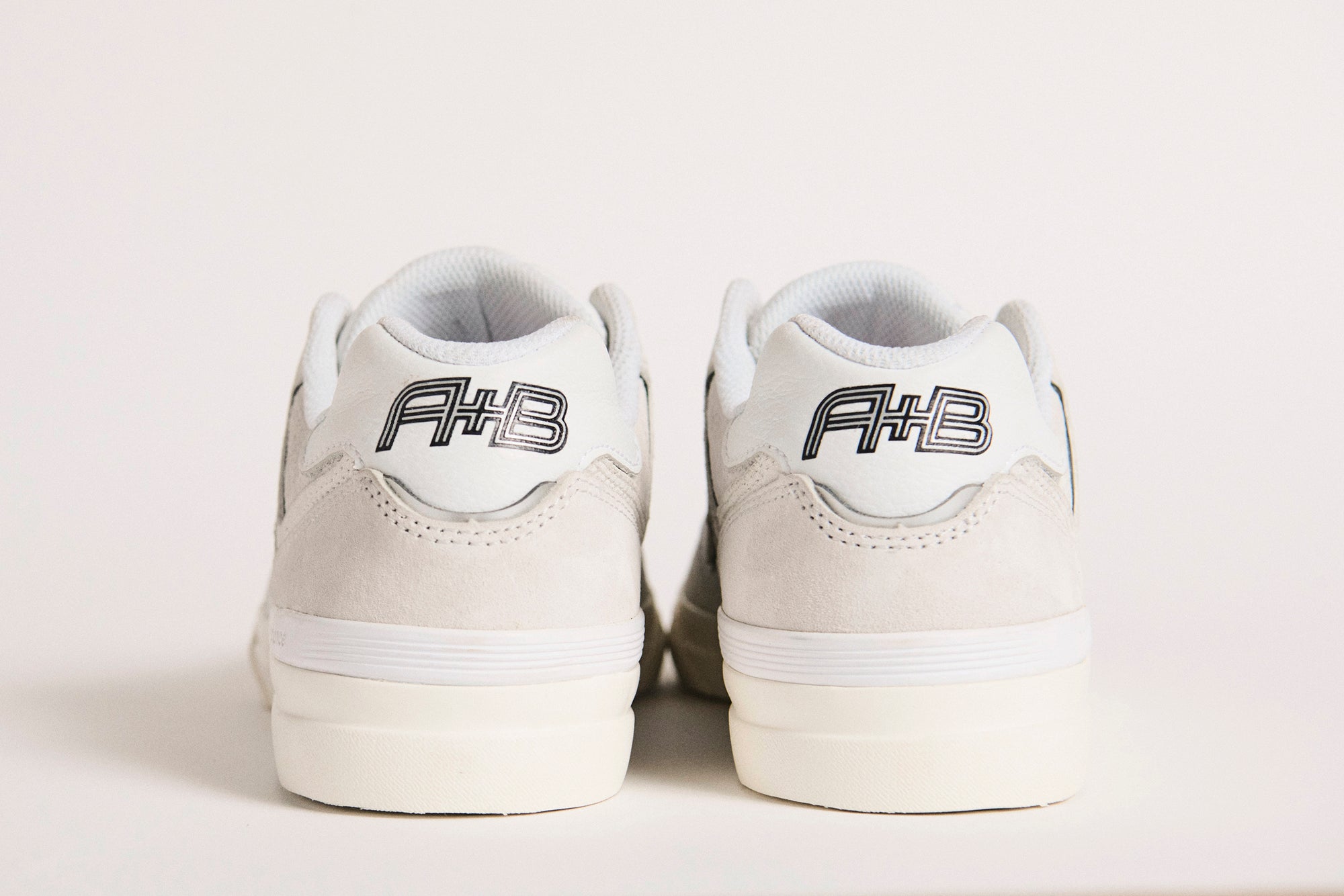 New Balance Numeric Jamie Foy Shoe White Grey NM306WIR ONLINE ONLY