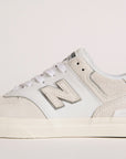 New Balance Numeric Jamie Foy Shoe White Grey NM306WIR ONLINE ONLY