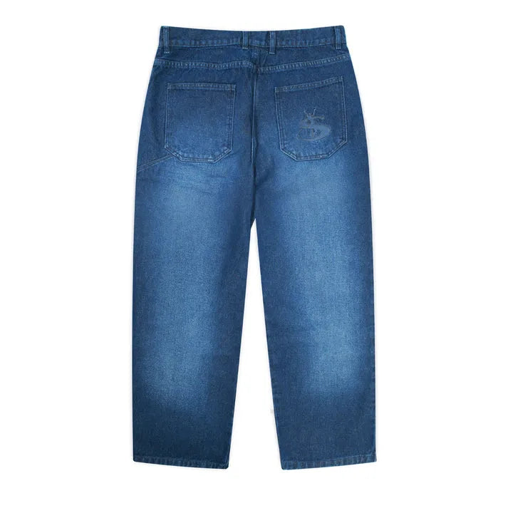 Yardsale XXX Faded Phantasy Jeans Blue - ARROW & BEAST