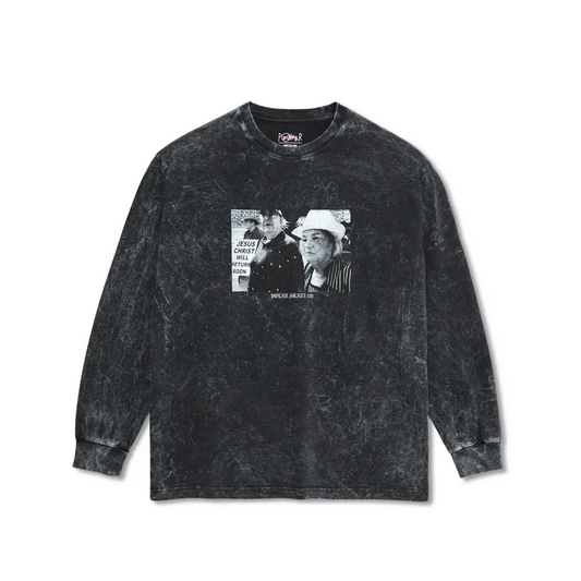 Polar Skate Co. Pride LS Tee Black - ARROW & BEAST