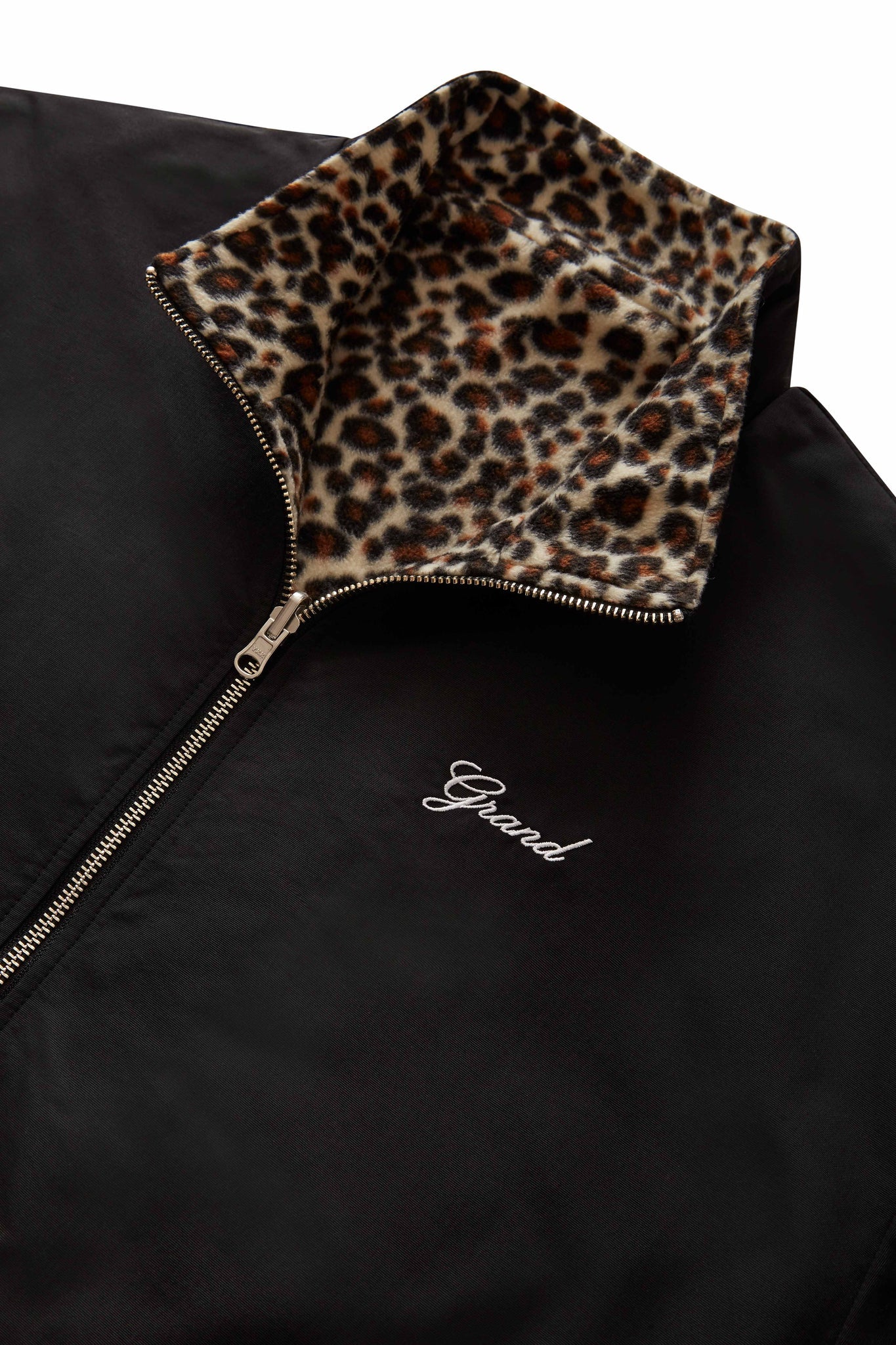 REVERSIBLE LEOPARD JACKET