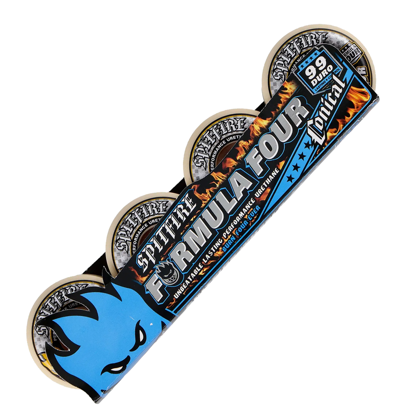 Spitfire Formula Four Conical Full 99A Wheels Blue