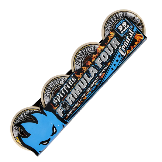 Spitfire Formula Four Conical Full 99A Wheels Blue