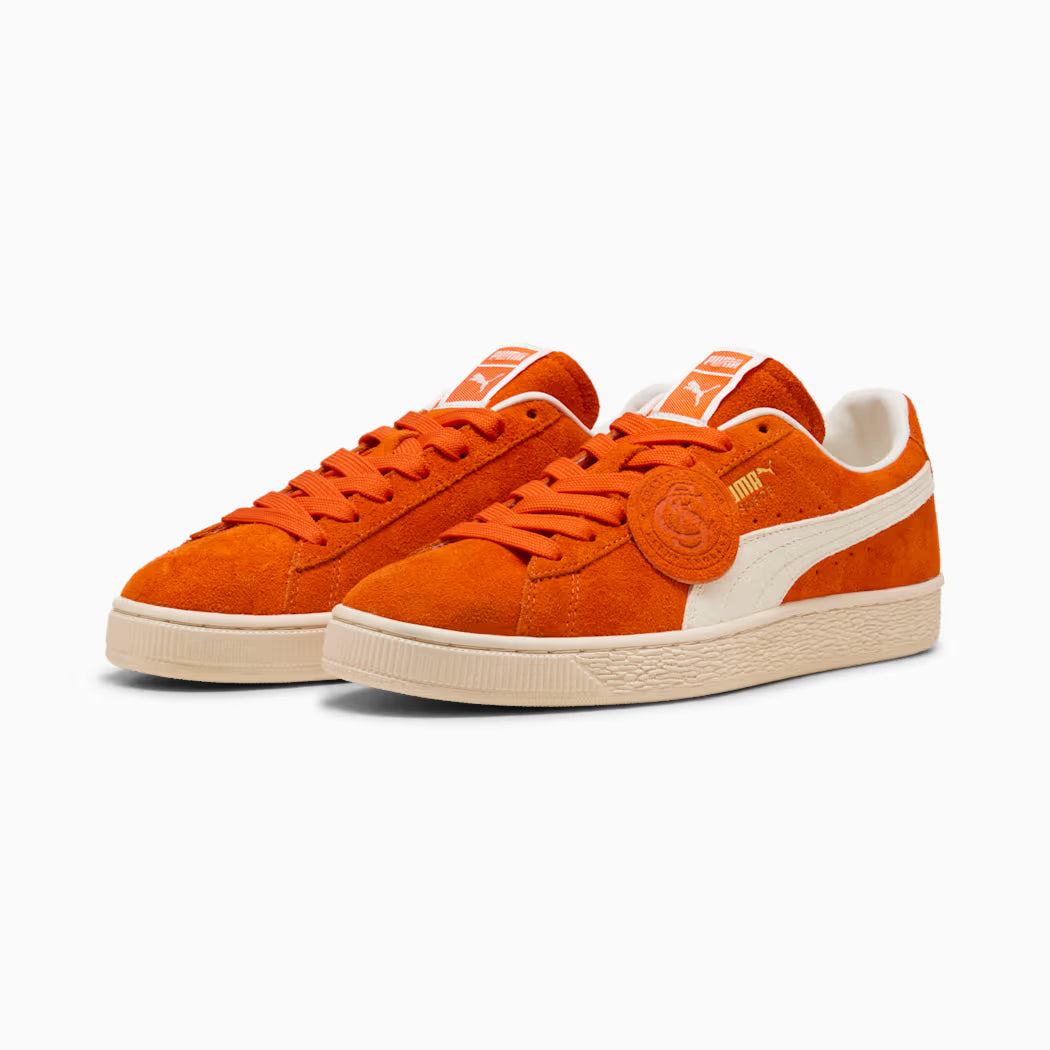 Puma Suede Charles F. Stead IV - Orange Glo-PUMA White