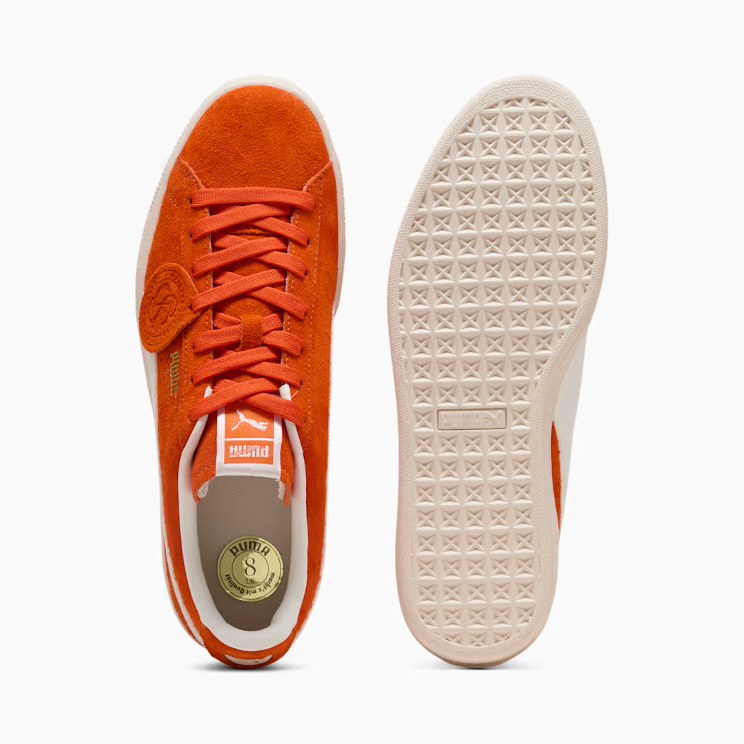 Puma Suede Charles F. Stead IV - Orange Glo-PUMA White