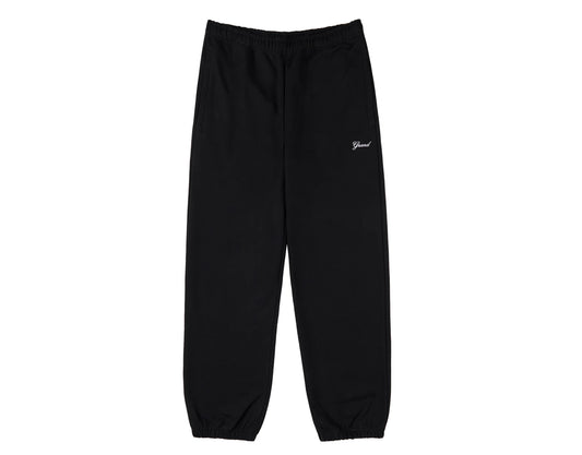 SCRIPT SWEATPANT BLACK