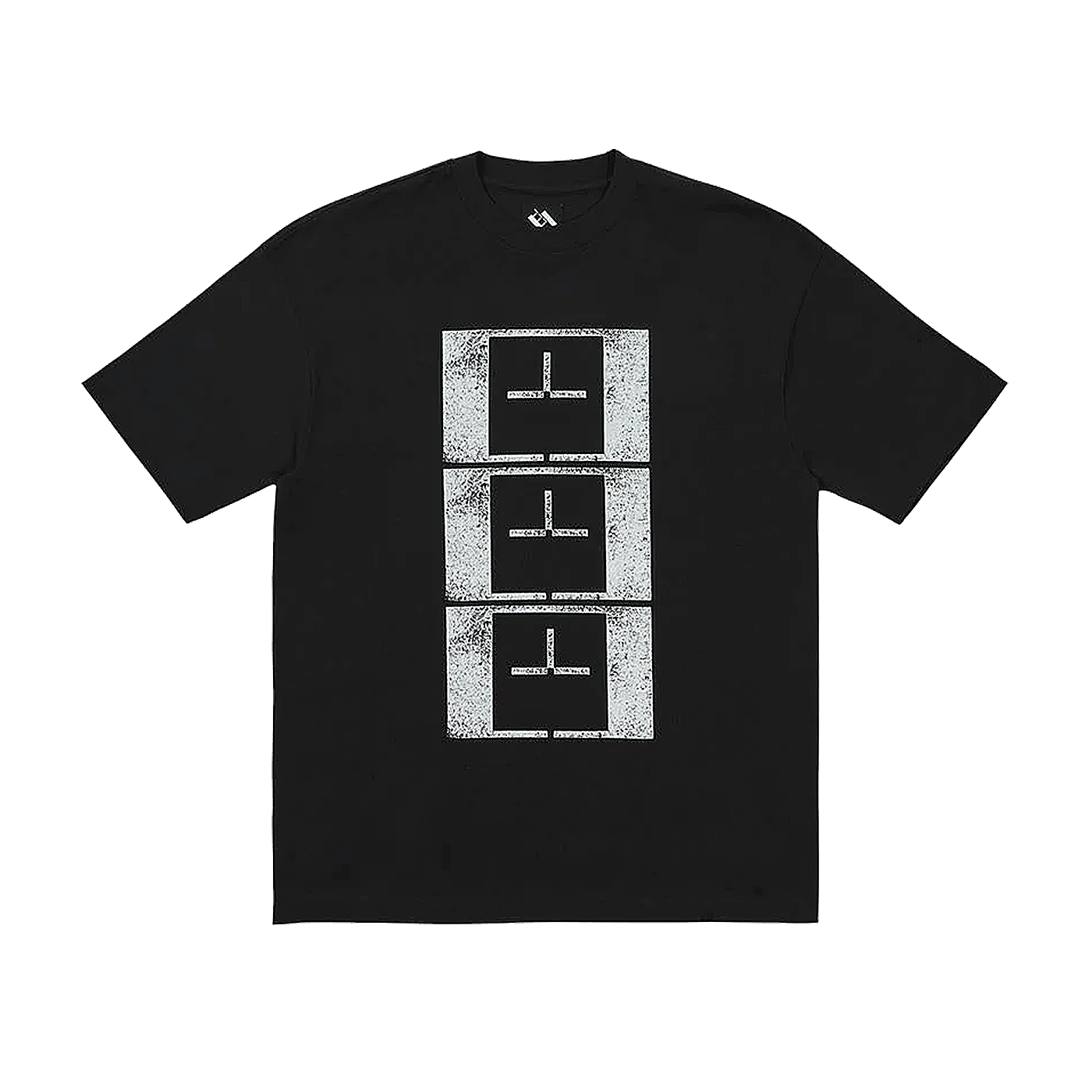 The Trilogy Tapes - TTT Upside Down Stamp T&#39;s T-shirt Black