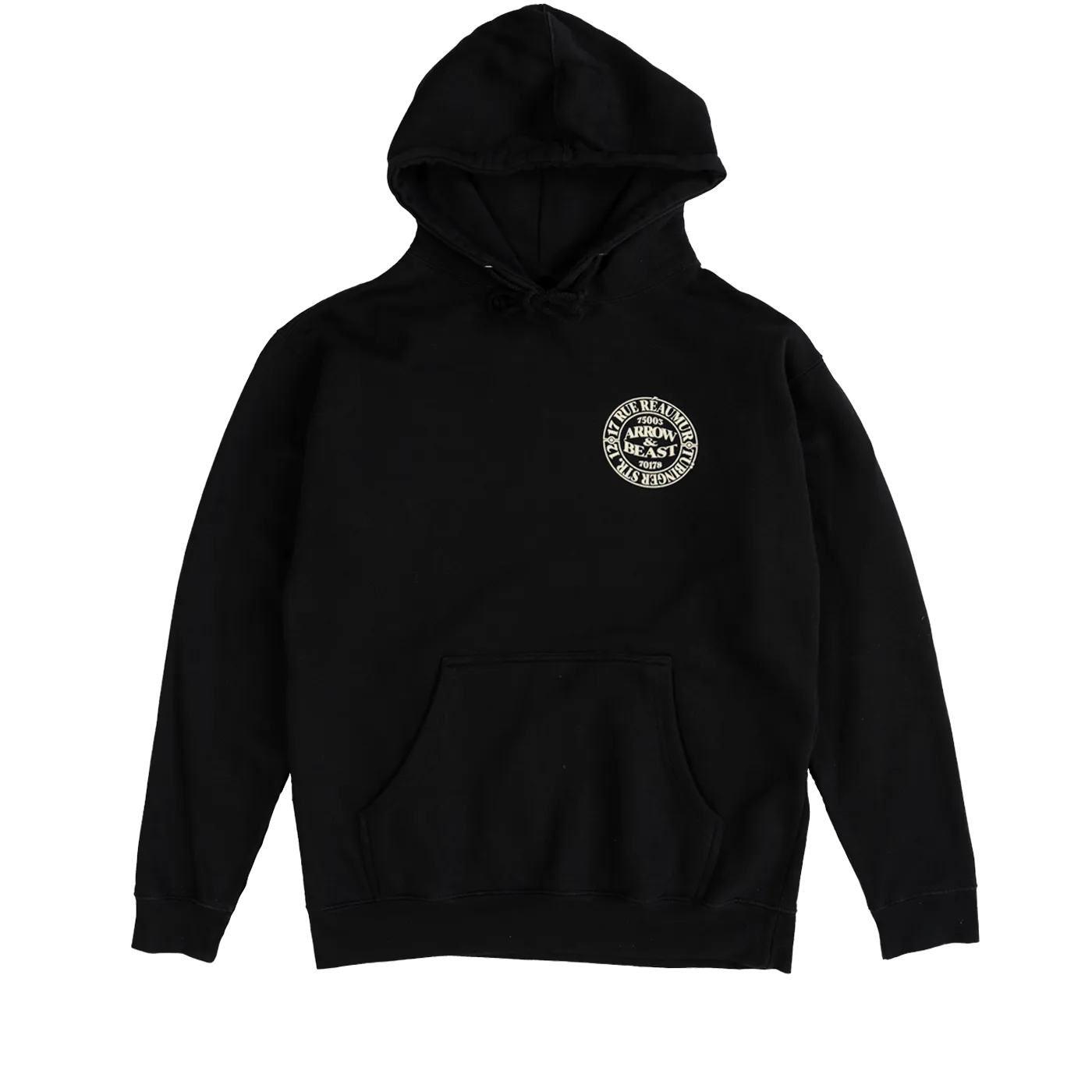 ARROW & BEAST Atelier Hoodie Black - ARROW & BEAST