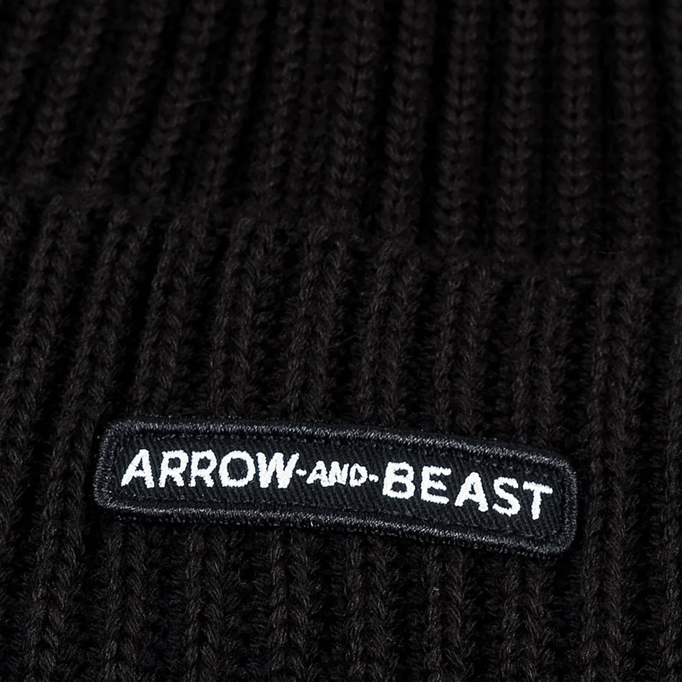 ARROW & BEAST Beanie Black - ARROW & BEAST