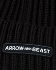 ARROW & BEAST Beanie Black