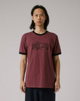 FORMER MERCHANDISE VANISH RINGER T-SHIRT PLUM