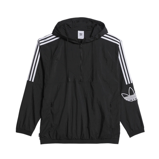 adidas Skateboarding CL Anorak Jacket Black - ARROW & BEAST