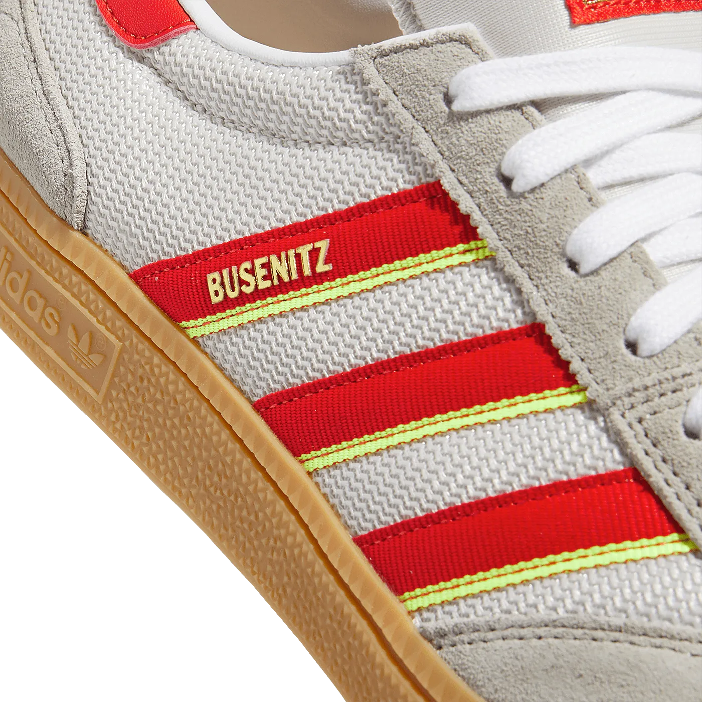 adidas Skateboarding Busenitz Vintage Grey Red Gum JI4416 ARROW BEAST