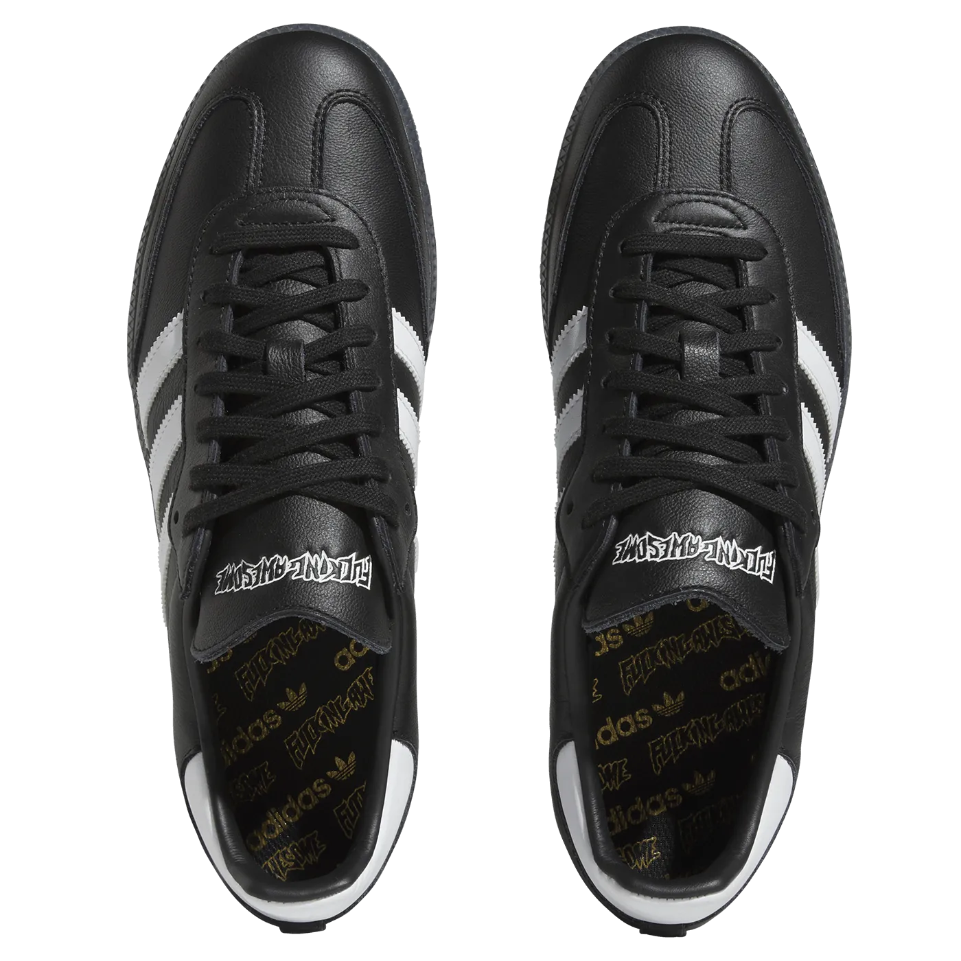 adidas Skateboarding FA Samba Black ID7339 ONLINE ONLY - ARROW & BEAST