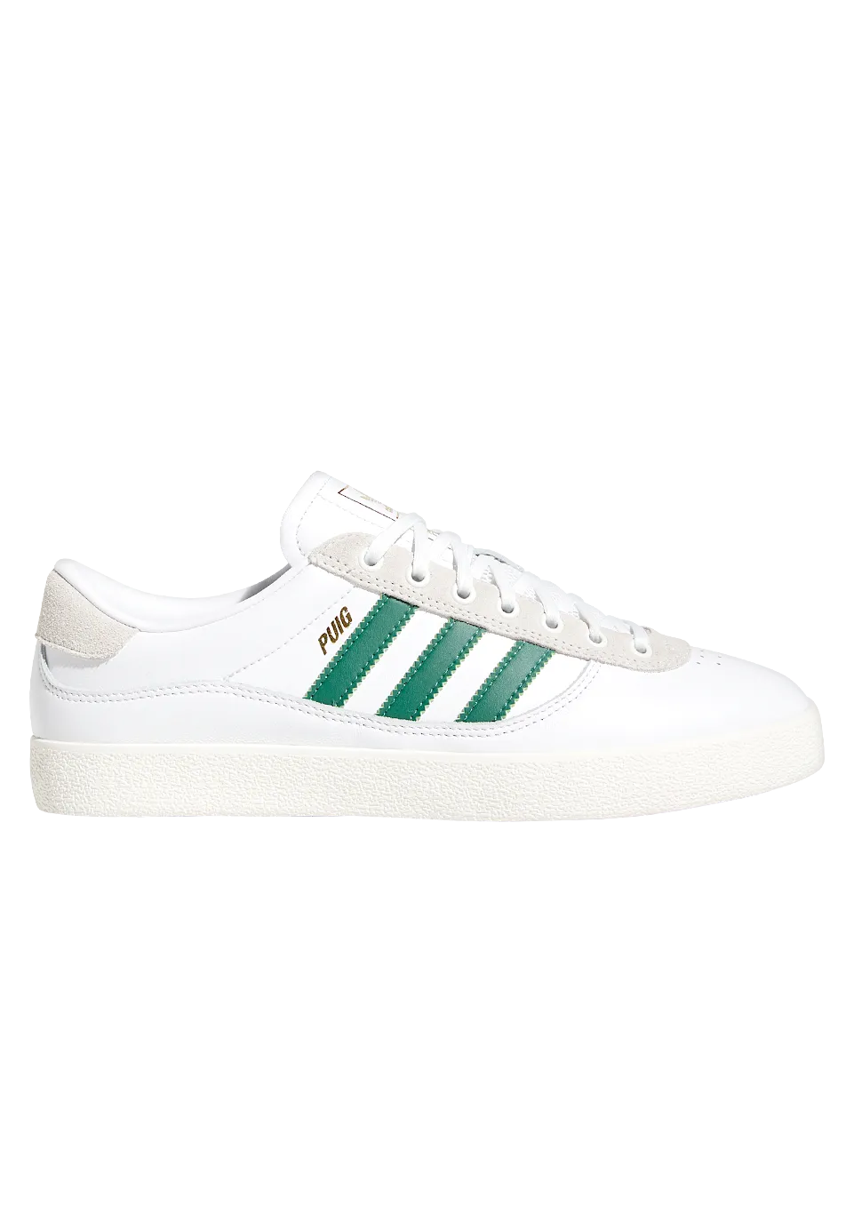 adidas Skateboarding Puig Indoor Shoes White Green IG5237 - ARROW & BEAST