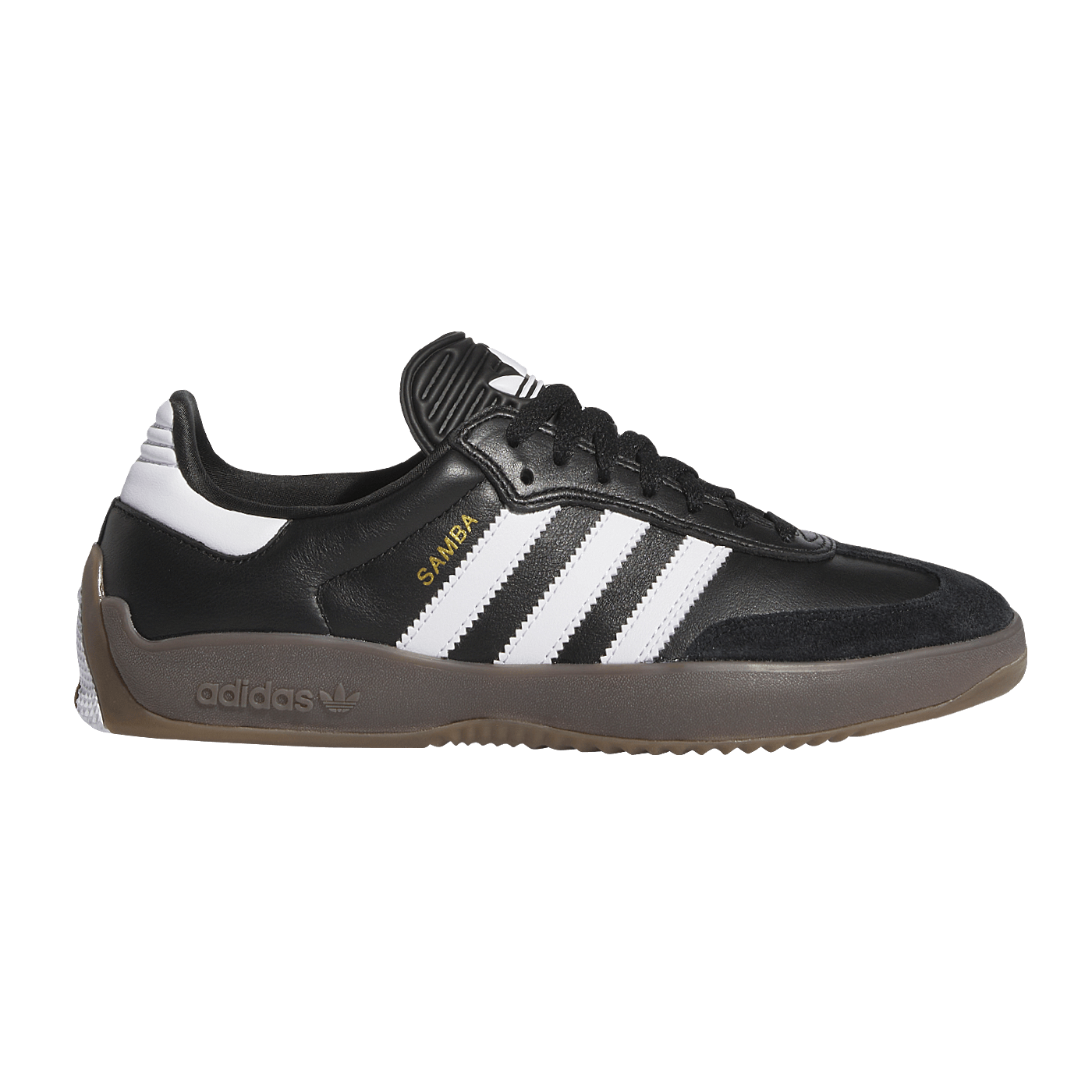 adidas Puig Samba Black Gum Skate Shoe JP5659