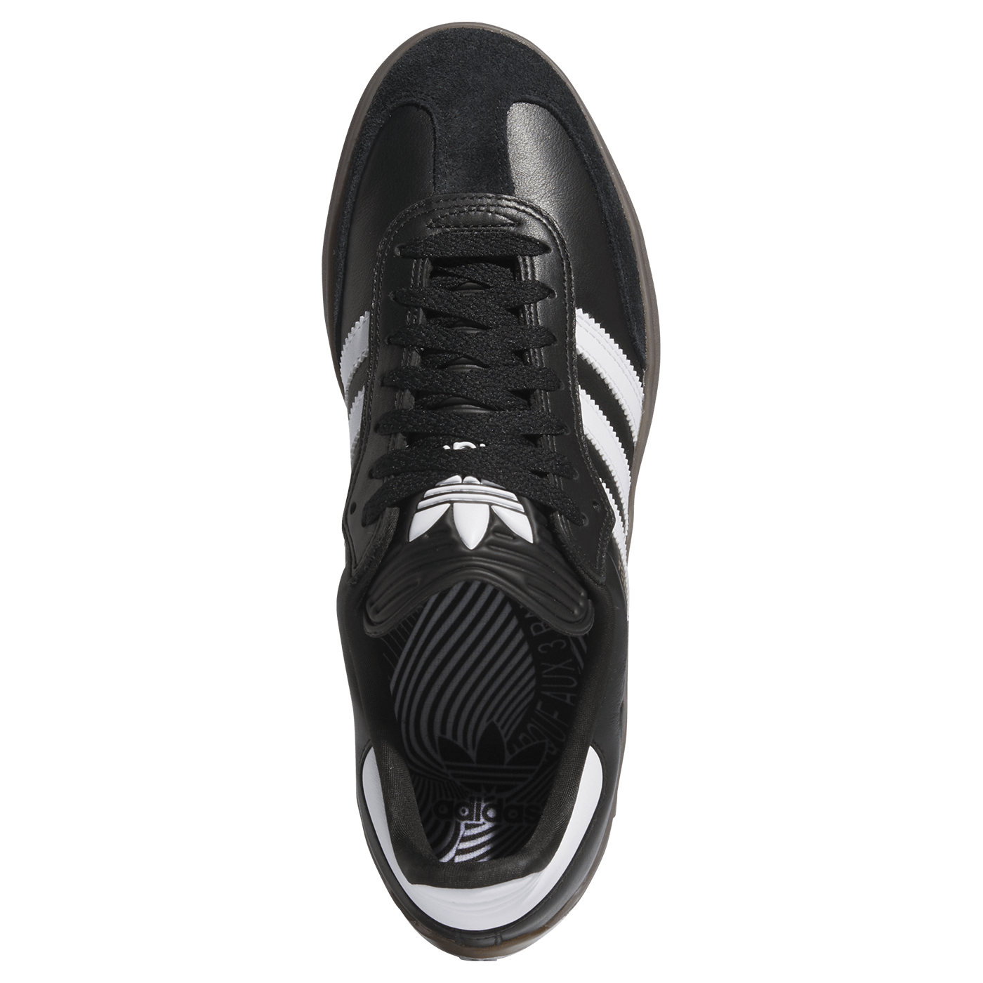 adidas Puig Samba Black Gum Skate Shoe JP5659