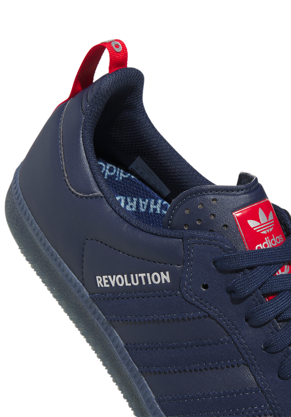 adidas Skateboarding Samba ADV Orchard x New England Revolution Shoe IG7925