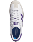 adidas Skateboarding Samba Cloud White Collegiate Purple IE6613