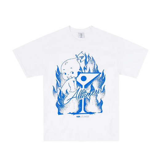 Alltimers Hades Baby Tee White - ARROW & BEAST