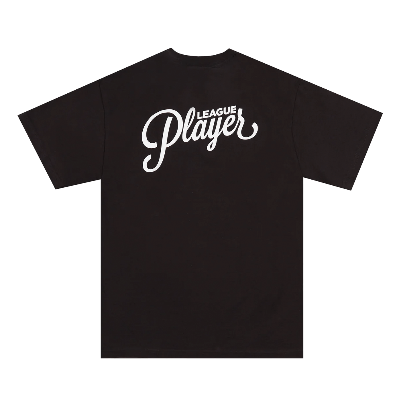 Alltimers League Player Tee Black White