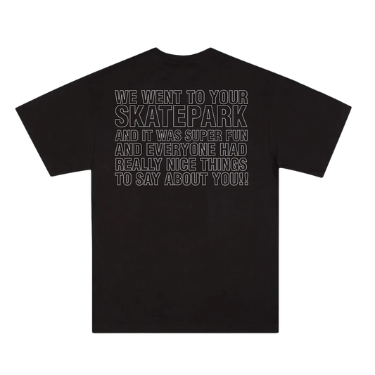 Alltimers x Bronze 56k Skatepark Tee Black - ARROW & BEAST