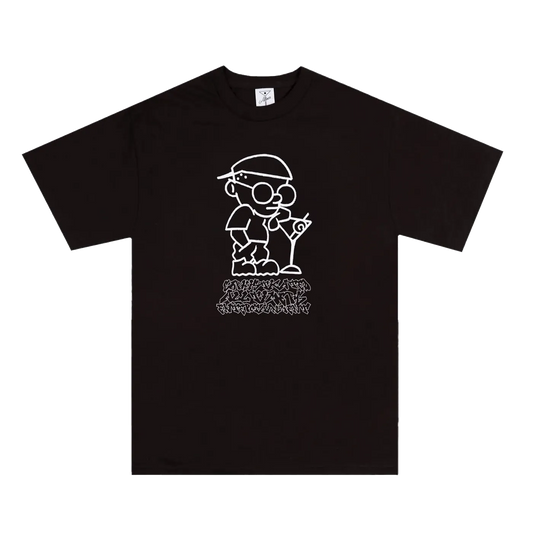 Alltimers x Bronze 56k Sophisticated Tee Black - ARROW & BEAST