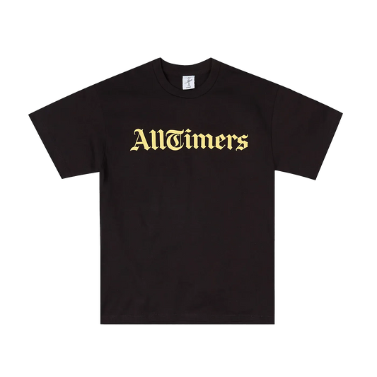 Alltimers Times Tee Black - ARROW & BEAST