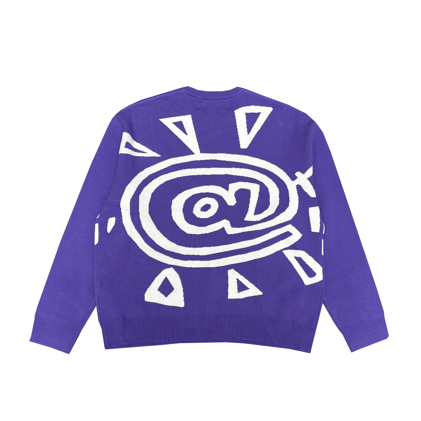 Always Run @sun Knitted Sweater Purple