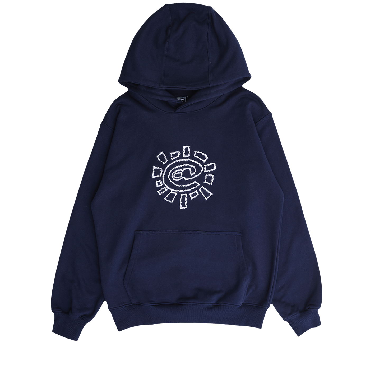 Always @ Range 5 Scribble Sun Hoodie Navy