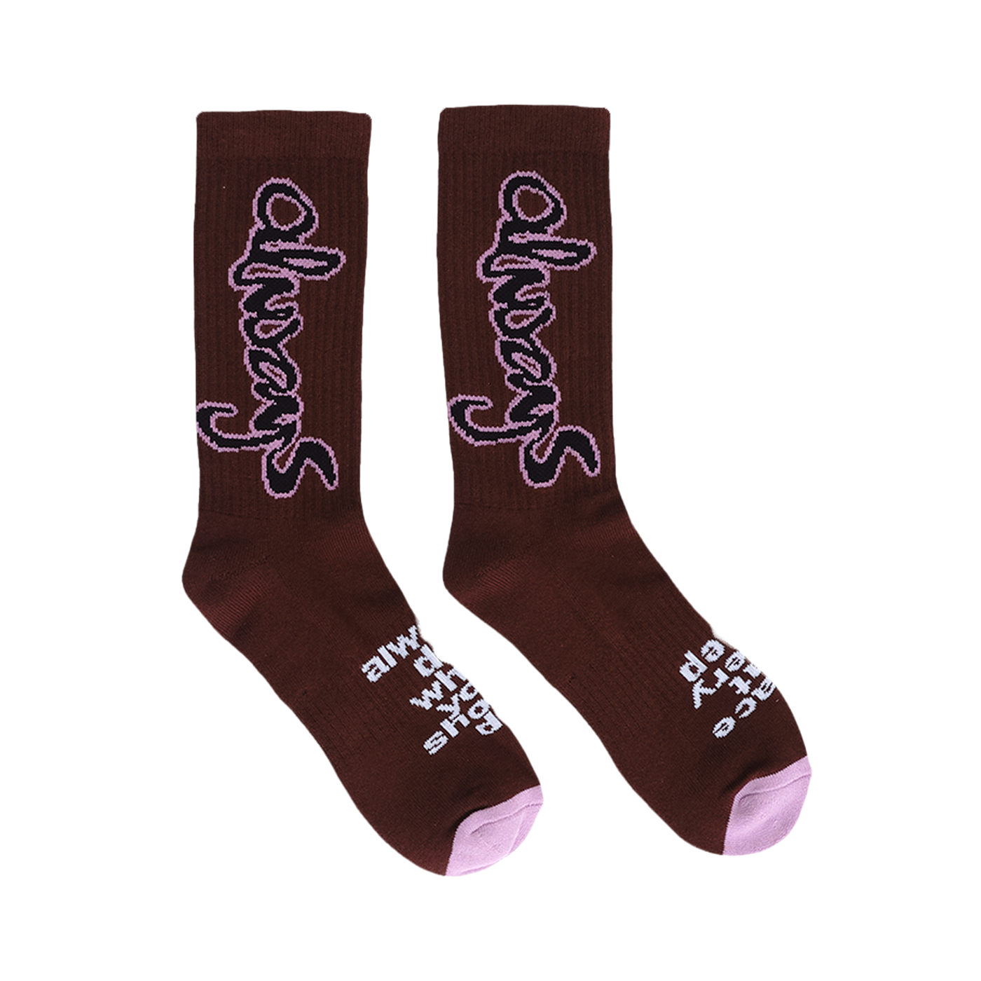 Always @ Range 5 Snapper Rock Sock Brown