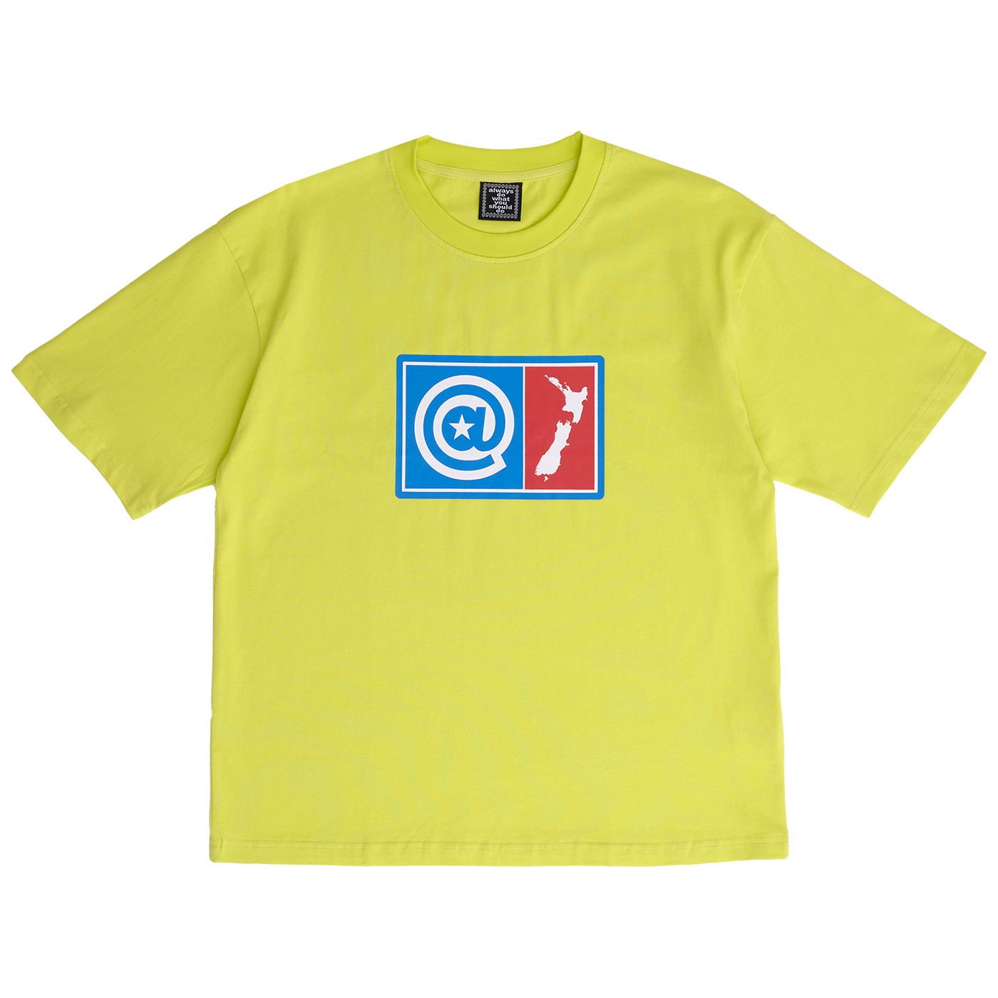 Always @ Range 5 Coastlines Tee Volt Yellow