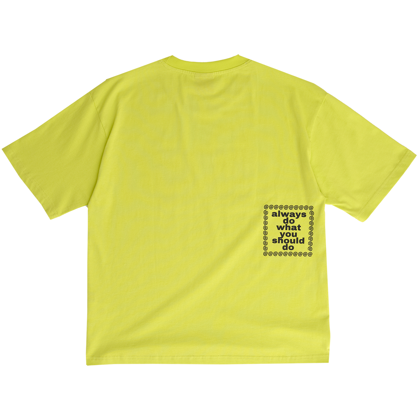 Always @ Range 5 Coastlines Tee Volt Yellow
