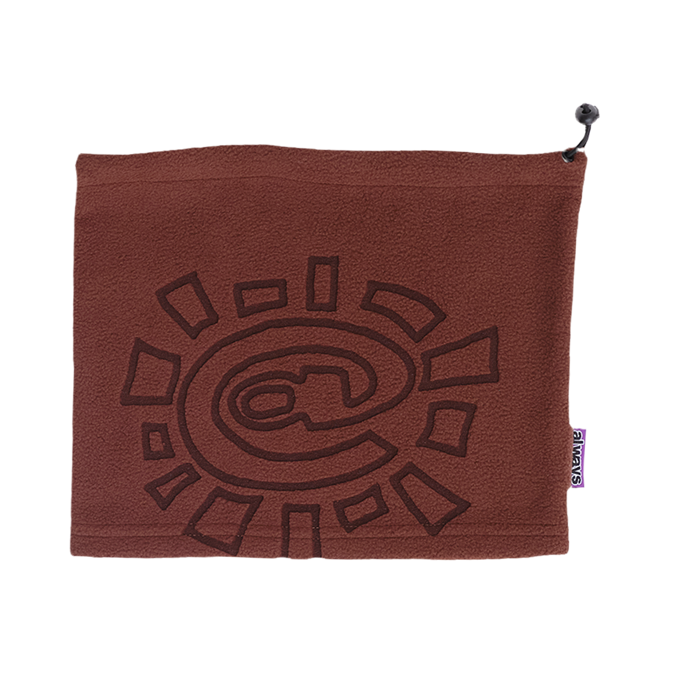 Always @ Range 5 Polarfleece Snood Brown