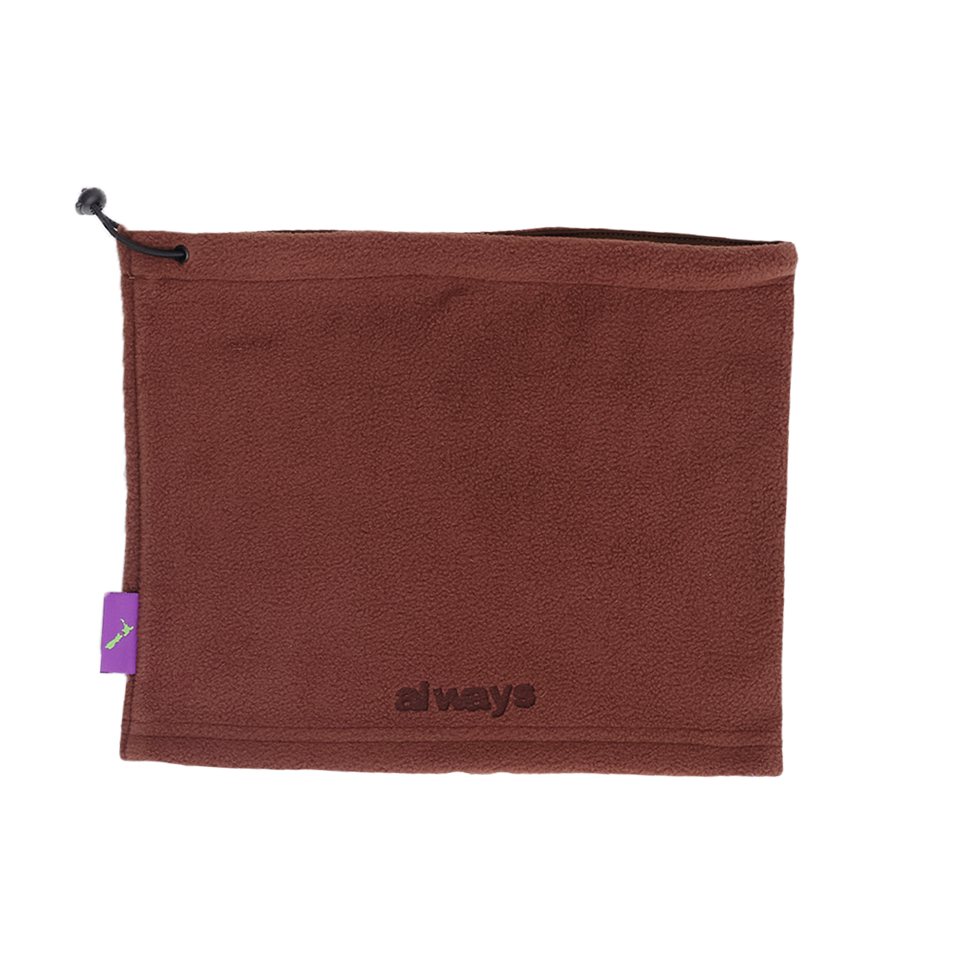 Always @ Range 5 Polarfleece Snood Brown