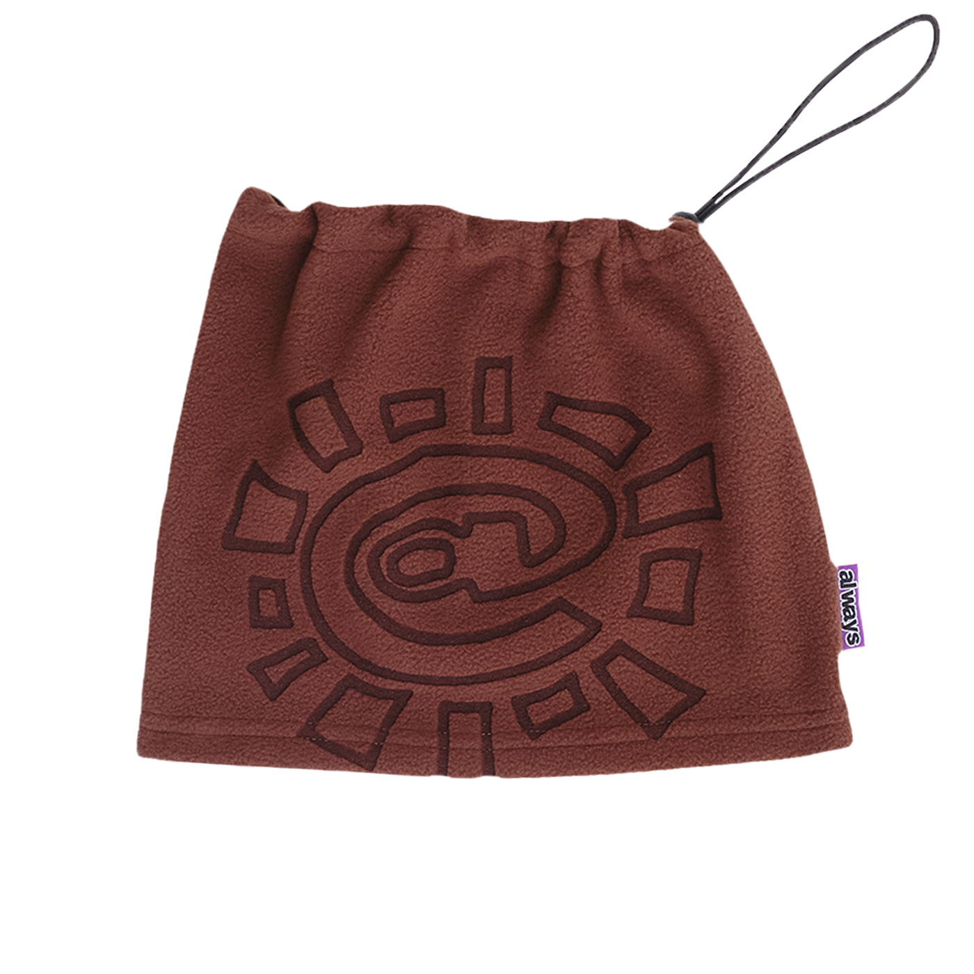 Always @ Range 5 Polarfleece Snood Brown