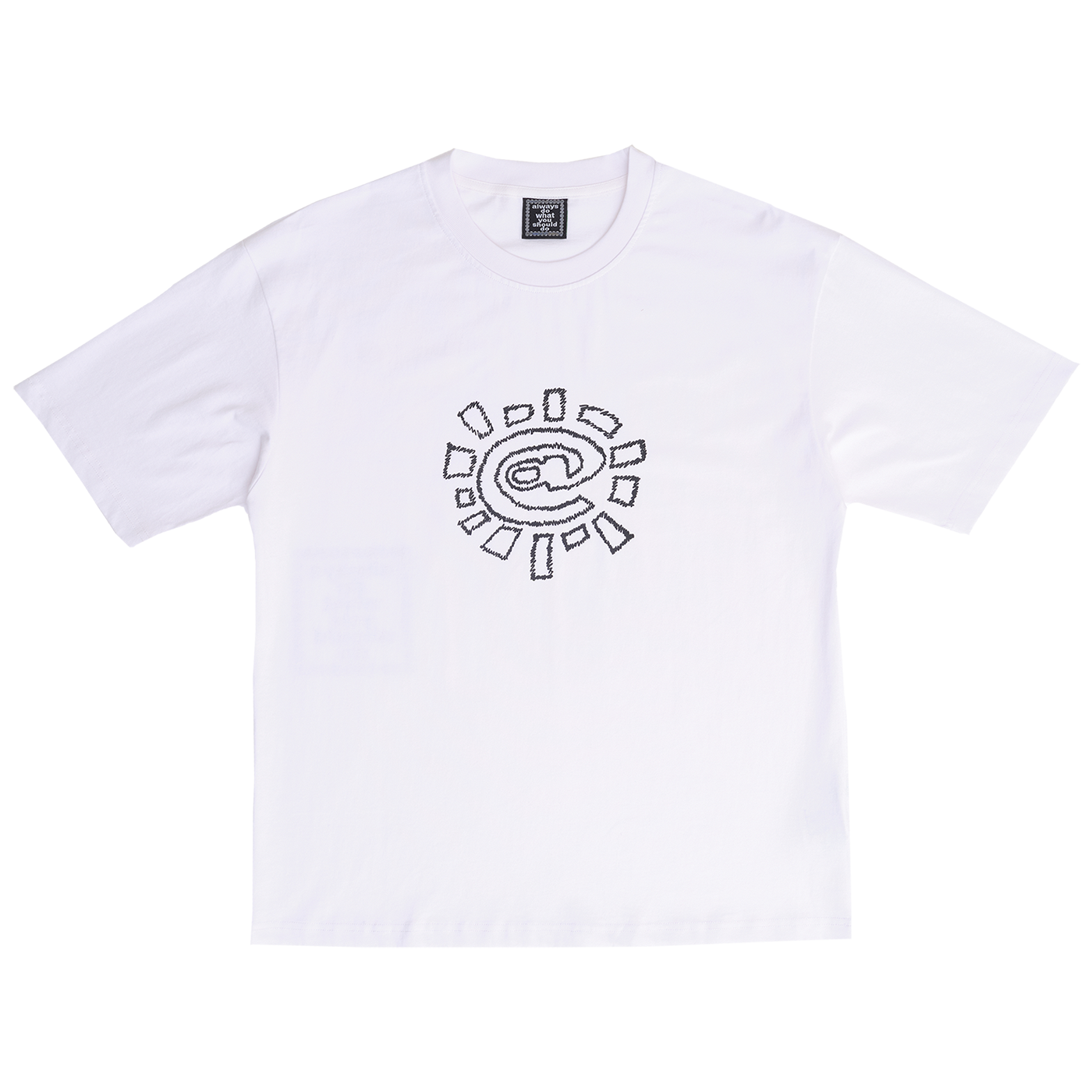 Always @ Range 5 Sketchy Sun Tee White