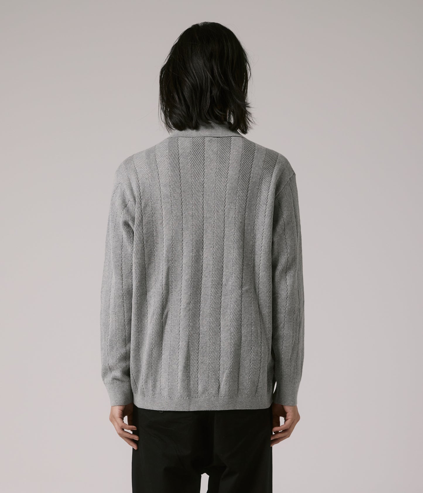 FORMER MERCHANDISE AG LS POLO GREY