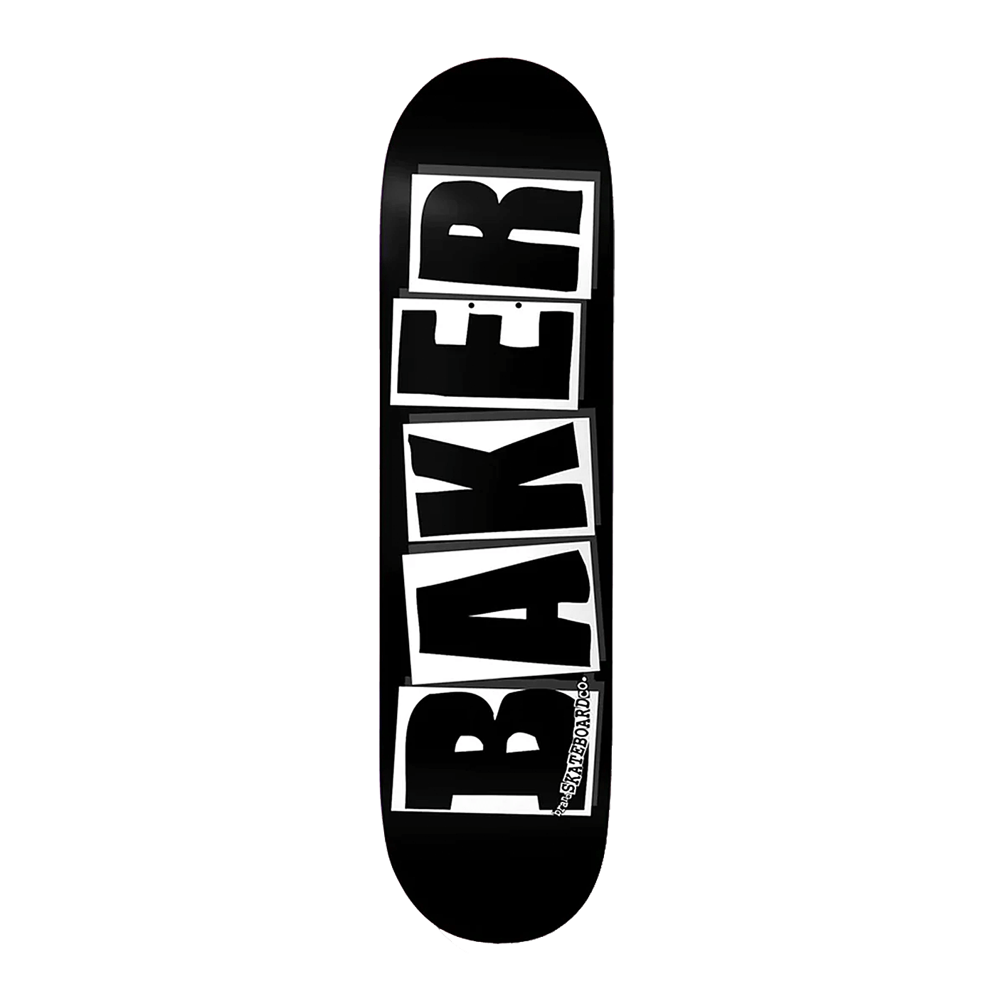 Baker Brand Logo Deck Black White