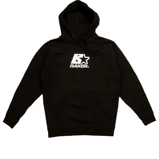 Baker Skateboards B Star Hoodie Black - ARROW & BEAST